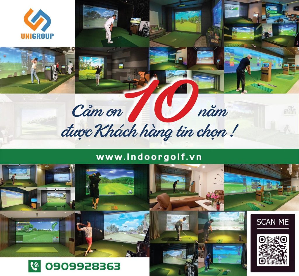 10 years indoor golf trong nha